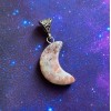 Pendentif Lune Pierre de Soleil Pendentif Lune Pierre de Soleil