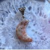 Pendentif Lune Pierre de Soleil Pendentif Lune Pierre de Soleil