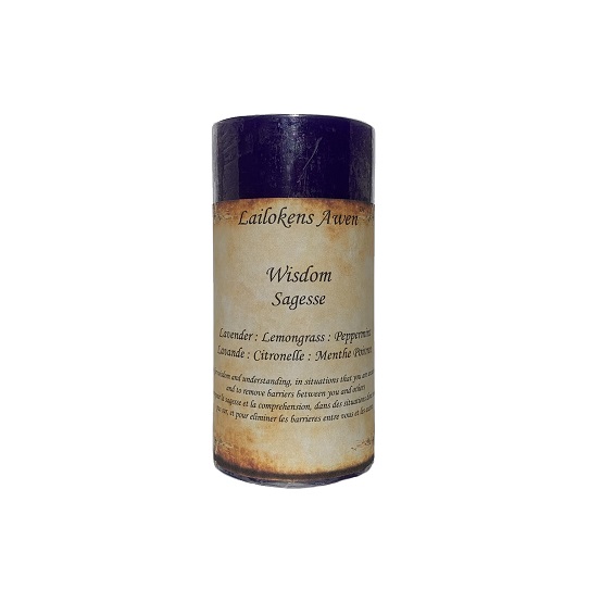 Spell Candle: Wisdom