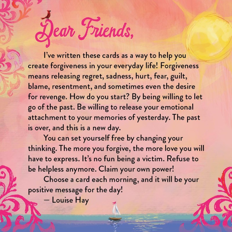 Les affirmations de Louise Hay pour le pardon - Louise Hay Les affirmations de Louise Hay pour le pardon - Louise Hay