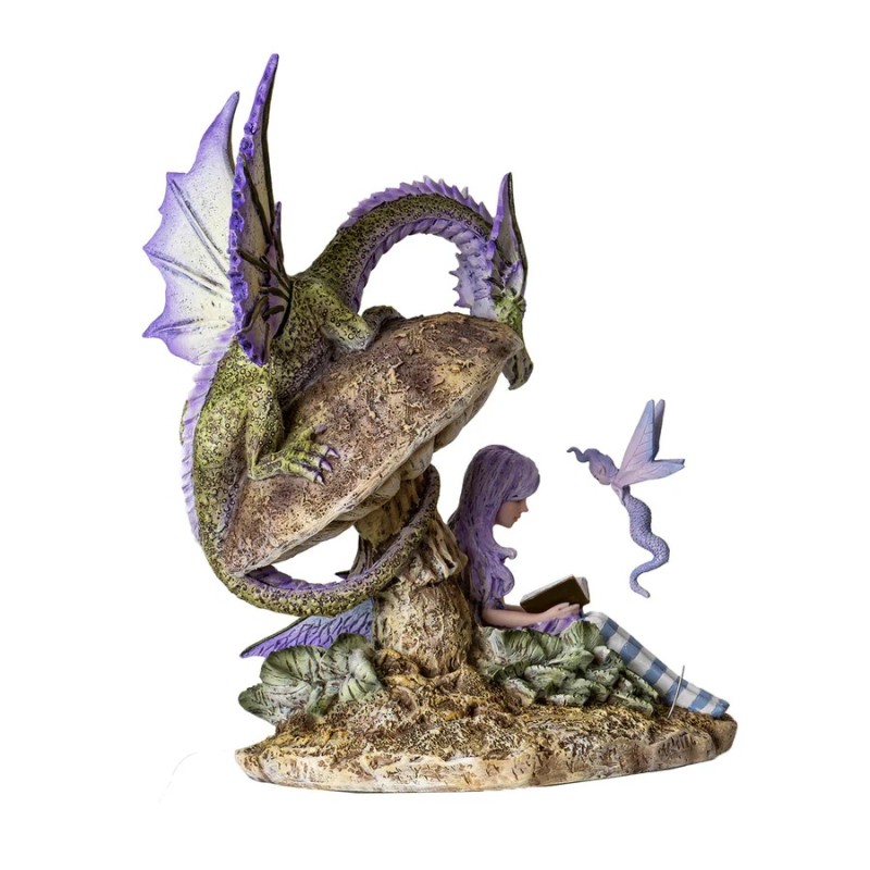 Story Teller - Dragon & Fairy Friends Statue Story Teller - Dragon & Fairy Friends Statue
