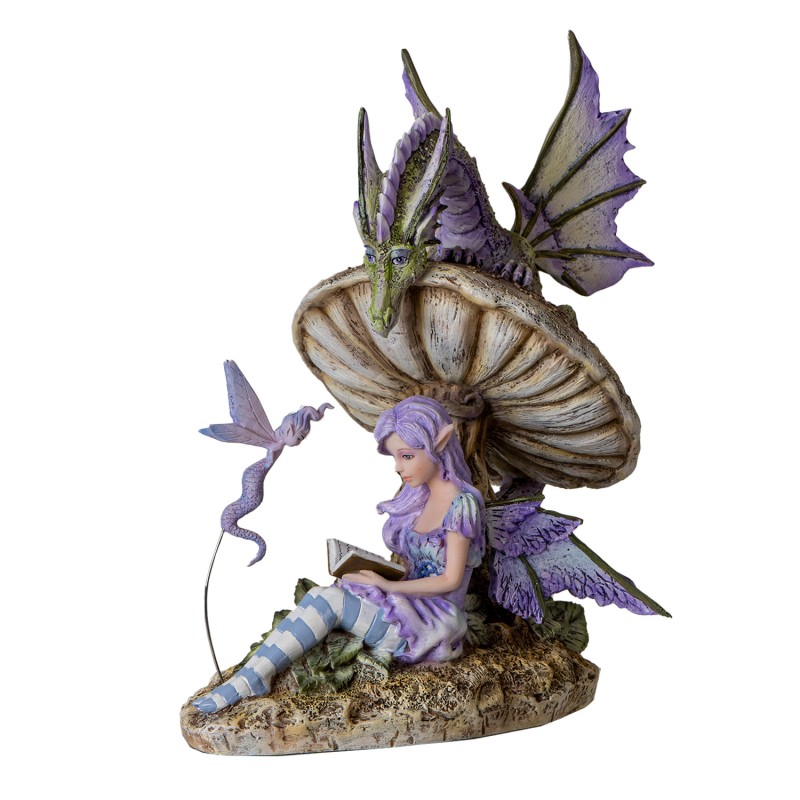 Story Teller - Dragon & Fairy Friends Statue Story Teller - Dragon & Fairy Friends Statue