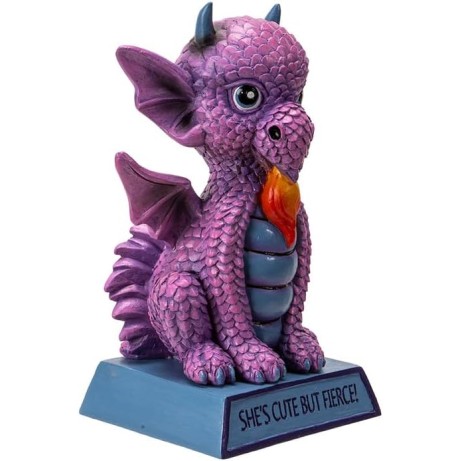 Elle est mignonne mais féroce - Statue de dragon Elle est mignonne mais féroce - Statue de dragon