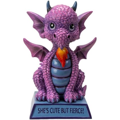 Elle est mignonne mais féroce - Statue de dragon Elle est mignonne mais féroce - Statue de dragon