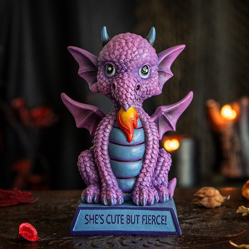 Elle est mignonne mais féroce - Statue de dragon Elle est mignonne mais féroce - Statue de dragon