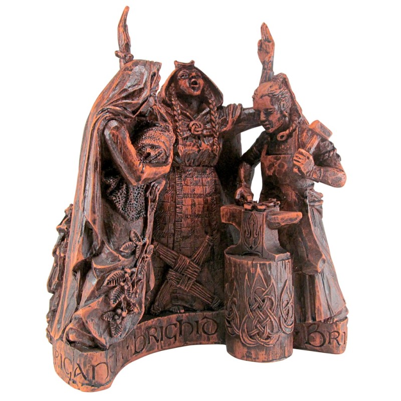 Statue de la déesse celtique Brigid Statue de la déesse celtique Brigid