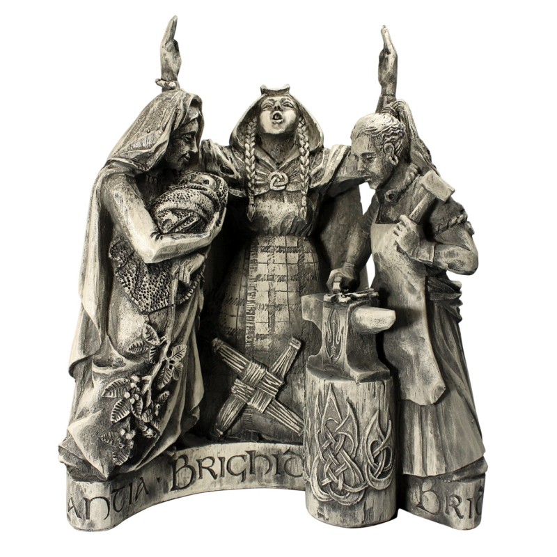 Statue de la déesse celtique Brigid Statue de la déesse celtique Brigid