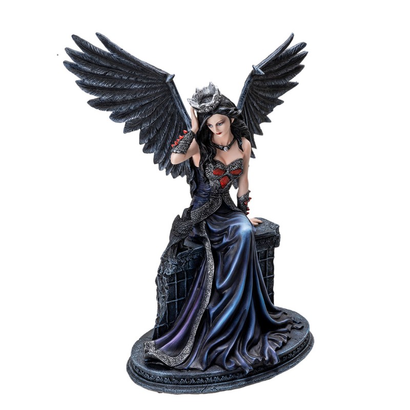 Figurine de fée reine gothique Figurine de fée reine gothique