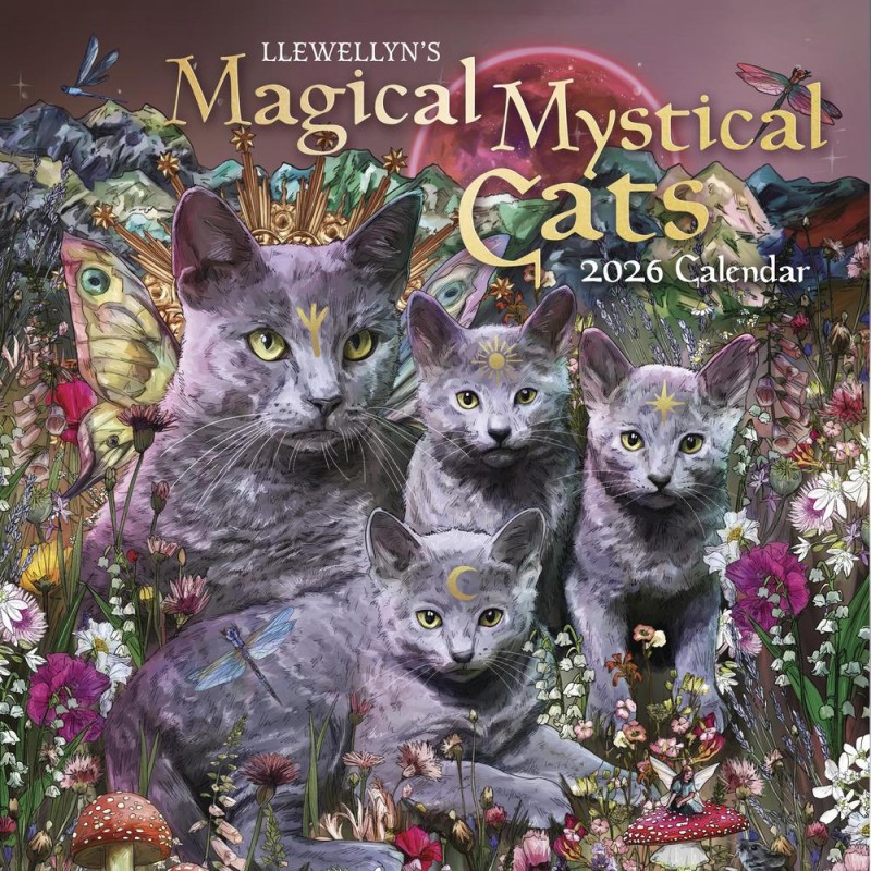 Calendrier 2026 Chats Mystiques Magiques Calendrier 2026 Chats Mystiques Magiques