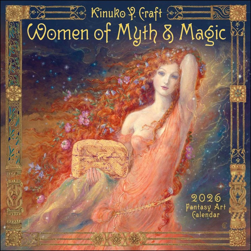 Calendrier Femmes de Mythe et de Magie 2026 Calendrier Femmes de Mythe et de Magie 2026