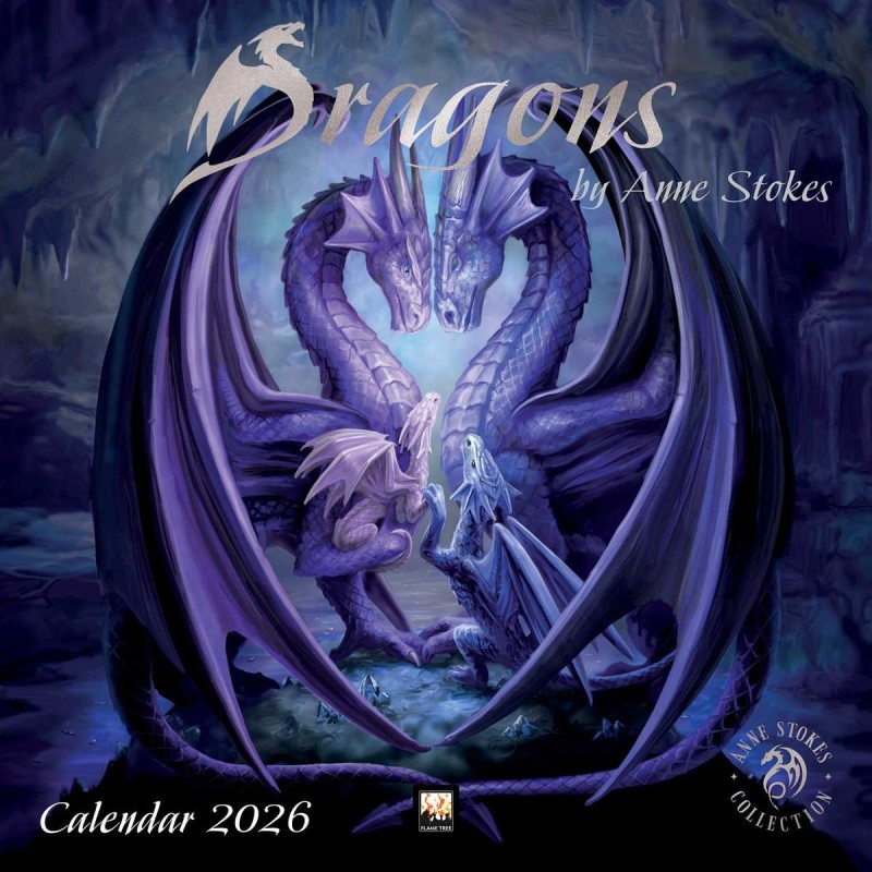 Calendrier des dragons 2026 - Anne Stokes Calendrier des dragons 2026 - Anne Stokes