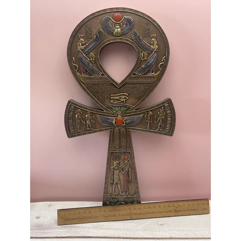 Plaque murale Golden Ankh Plaque murale Golden Ankh