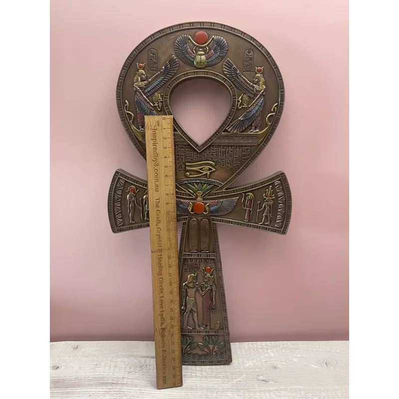 Plaque murale Golden Ankh Plaque murale Golden Ankh