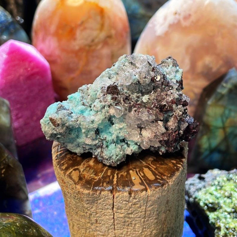 Spécimen C d’aurichalcite