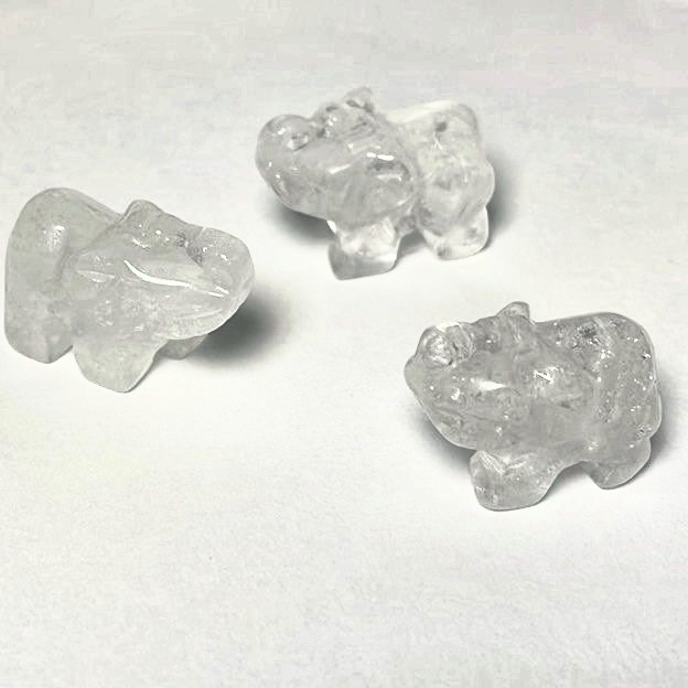 Mini Gemme Animal - Éléphant, Quartz