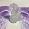 Totem serpent, cristal de quartz Totem serpent, cristal de quartz