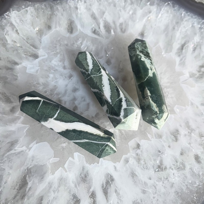 Mini baguette Sardonyx DT vert