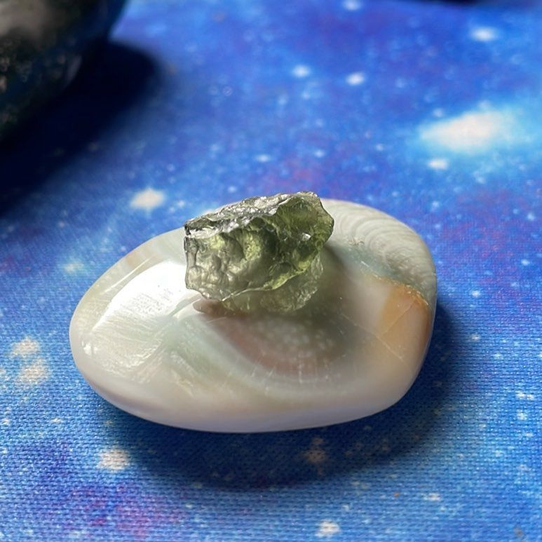 Moldavite Specimen E ~ Spiritual Transformation Moldavite Specimen E ~ Spiritual Transformation