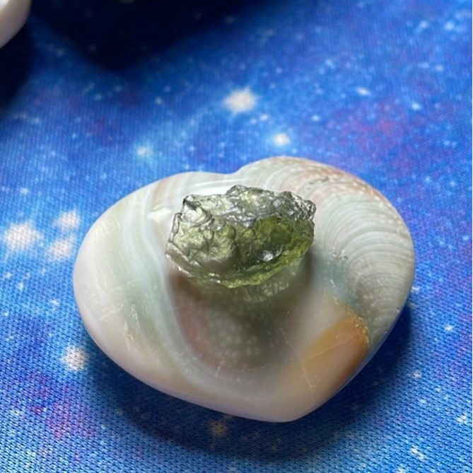 Moldavite Specimen E ~ Spiritual Transformation Moldavite Specimen E ~ Spiritual Transformation