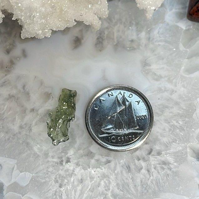 Moldavite Petite Specimen A Moldavite Petite Specimen A