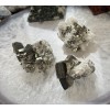 Quartz avec spécimen de pyrite Quartz avec spécimen de pyrite