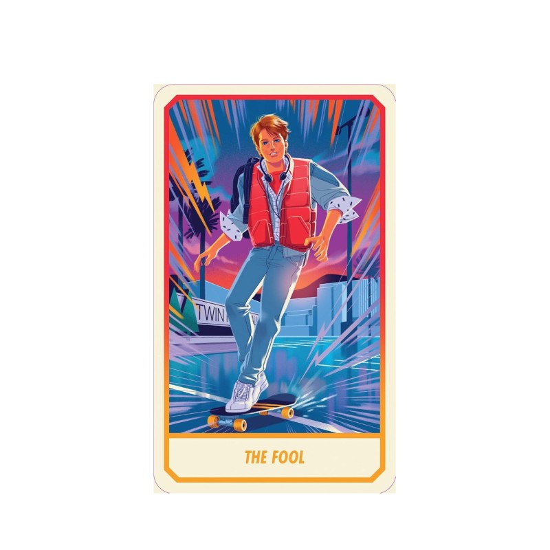 Jeu de tarot et guide Retour vers le futur Jeu de tarot et guide Retour vers le futur