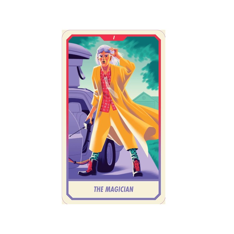 Jeu de tarot et guide Retour vers le futur Jeu de tarot et guide Retour vers le futur