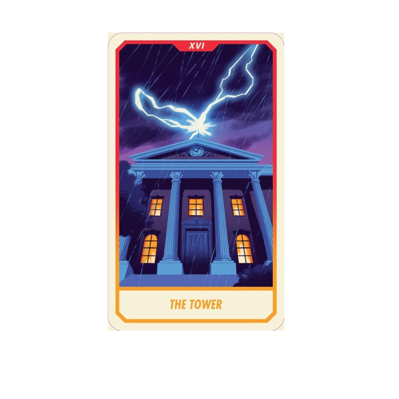 Jeu de tarot et guide Retour vers le futur Jeu de tarot et guide Retour vers le futur