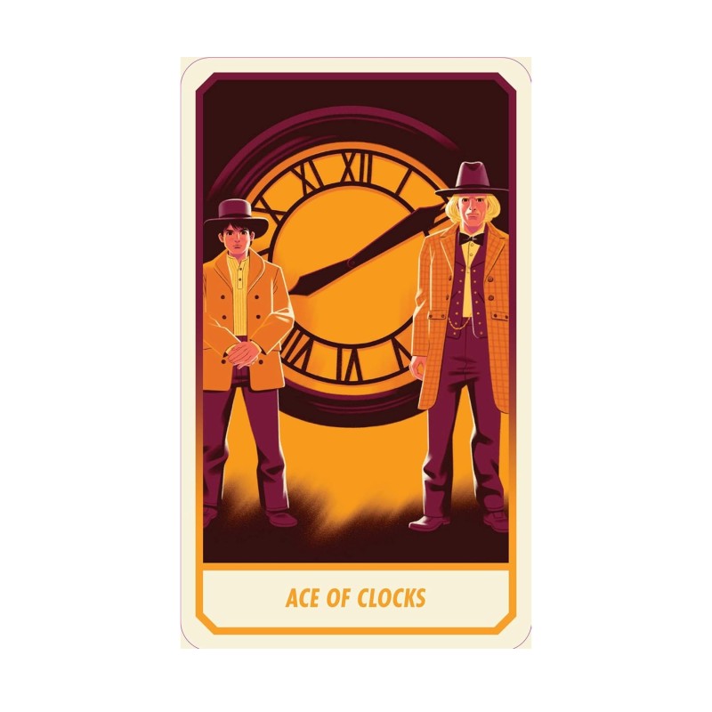 Jeu de tarot et guide Retour vers le futur Jeu de tarot et guide Retour vers le futur