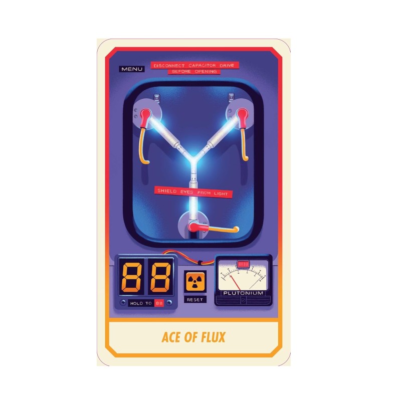 Jeu de tarot et guide Retour vers le futur Jeu de tarot et guide Retour vers le futur