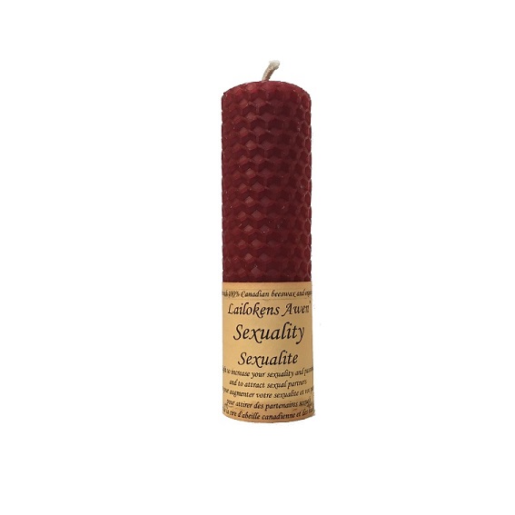 Beeswax Spell Candle: Sexuality