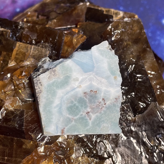 Larimar Spécimen E Larimar Spécimen E
