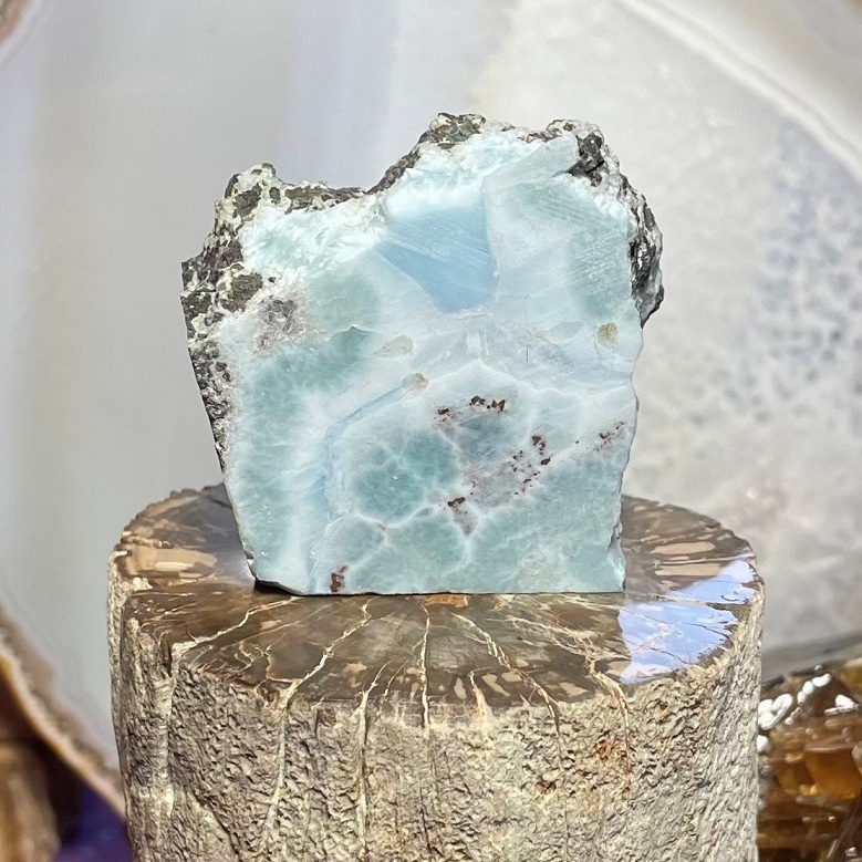 Larimar Spécimen E Larimar Spécimen E