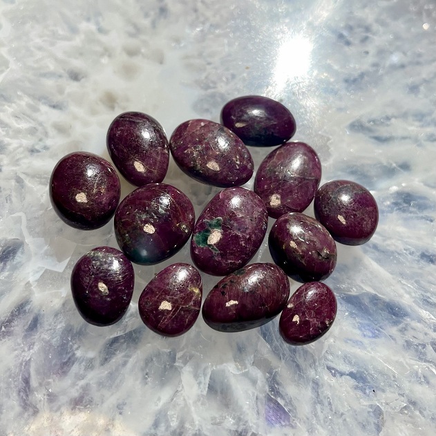 Ruby, Tumbled - Small Ruby, Tumbled - Small