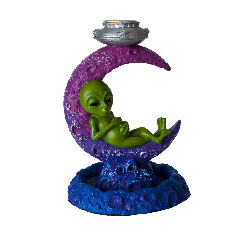 Alien on The Moon - Backflow Incense Burner Alien on The Moon - Backflow Incense Burner