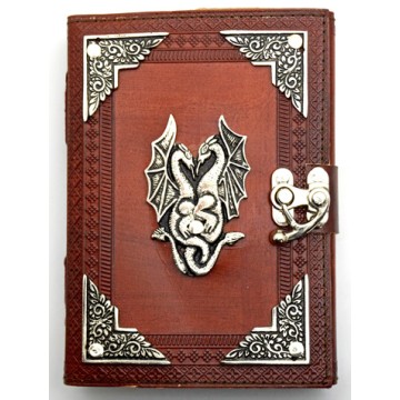 Journal en cuir Double Dragon Journal en cuir Double Dragon