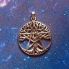 Arbre cuivre Pentacle, grand Arbre cuivre Pentacle, grand