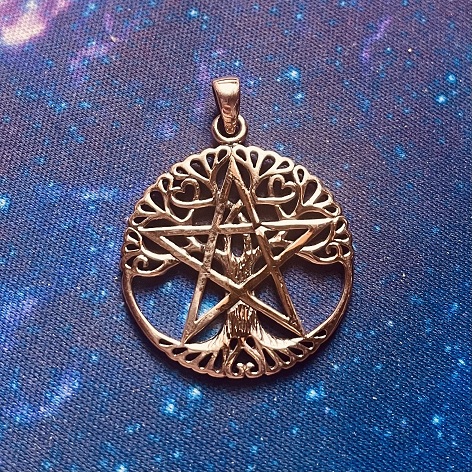 Arbre cuivre Pentacle, grand Arbre cuivre Pentacle, grand