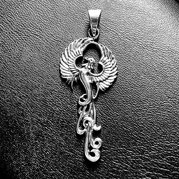 Pendentif Phoenix, Sterling Pendentif Phoenix, Sterling