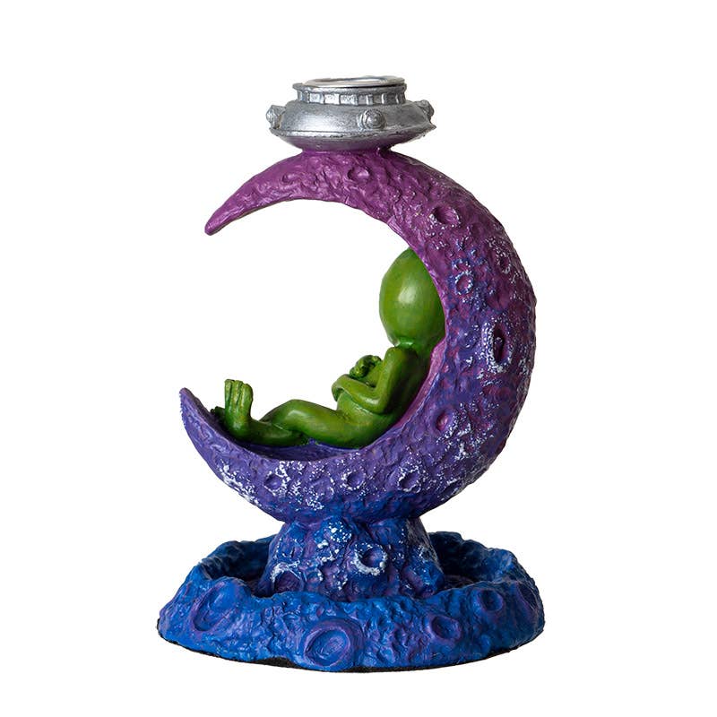 Alien on The Moon - Backflow Incense Burner Alien on The Moon - Backflow Incense Burner