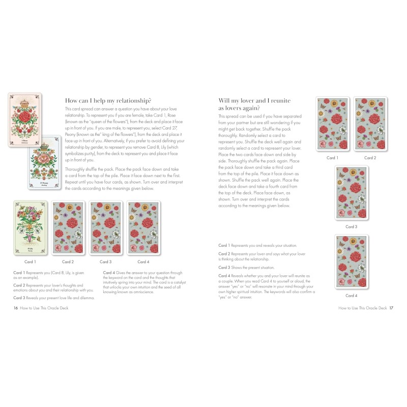 Spirits in Flowers Oracle Deck - Gillian Kemp Spirits in Flowers Oracle Deck - Gillian Kemp