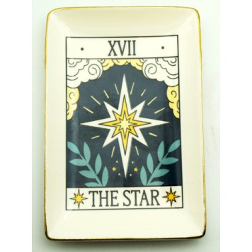 Trinket Dish - The Star Tarot Card Trinket Dish - The Star Tarot Card