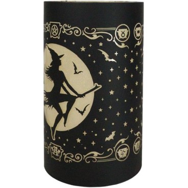 Sorcière au clair de lune - Lanterne LED Sorcière au clair de lune - Lanterne LED