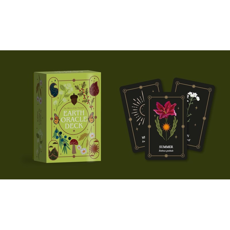 Deck d’oracle de la Terre de la Sorcière de la Forêt - Lindsay Squire Deck d’oracle de la Terre de la Sorcière de la Forêt - Lindsay Squire