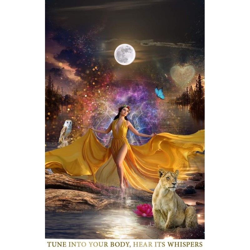 Soulful Guidance 53-Oracle Card Deck & Guidebook - Amandah K Tanner Soulful Guidance 53-Oracle Card Deck & Guidebook - Amandah K Tanner