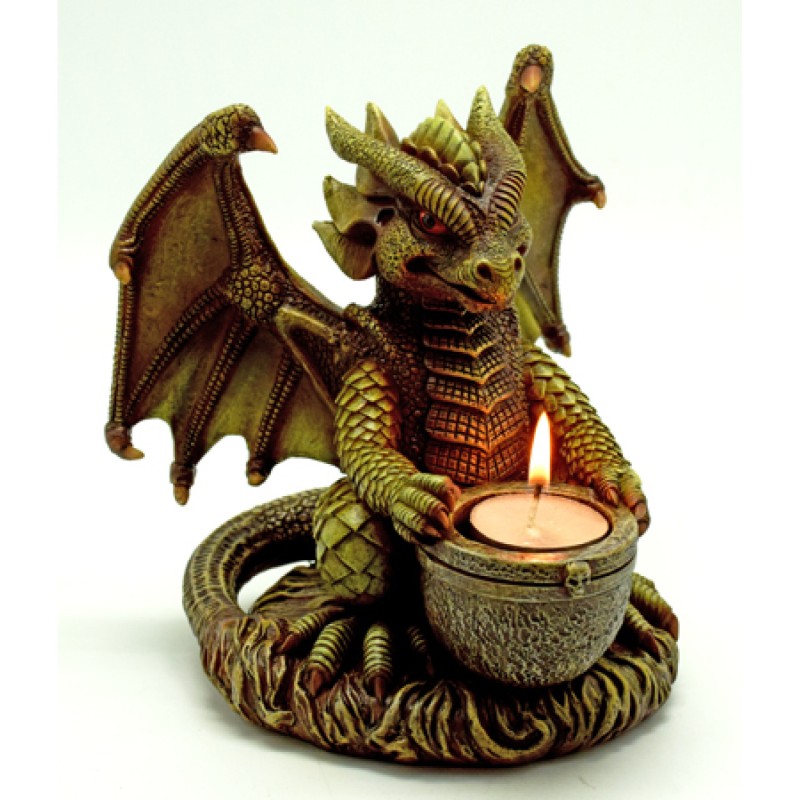 Mytic Dragon Vert Bougie & Porte-Encens Mytic Dragon Vert Bougie & Porte-Encens