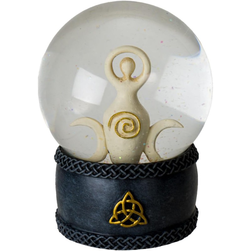 Spiral Goddess Water Globe