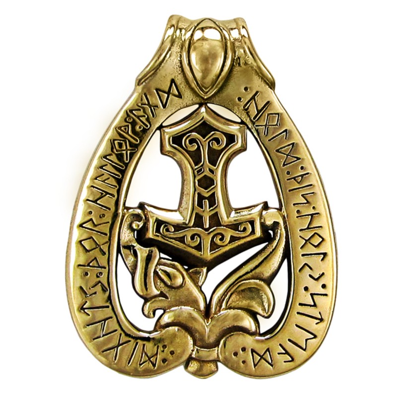 Dragon Hammer Bronze Pendant Dragon Hammer Bronze Pendant