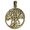 Arbre cuivre Pentacle, grand Arbre cuivre Pentacle, grand