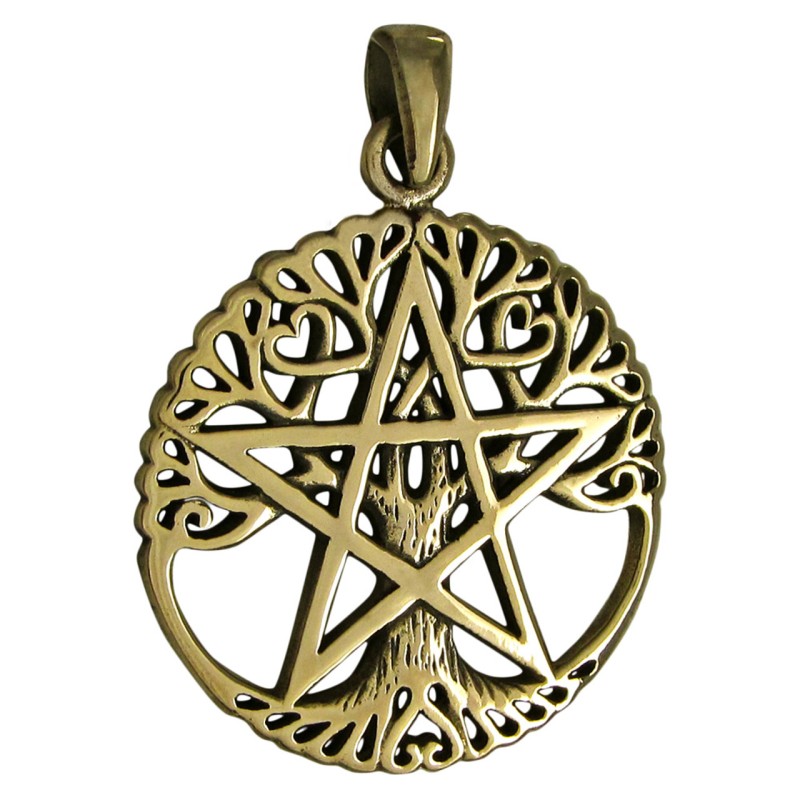 Arbre cuivre Pentacle, grand Arbre cuivre Pentacle, grand